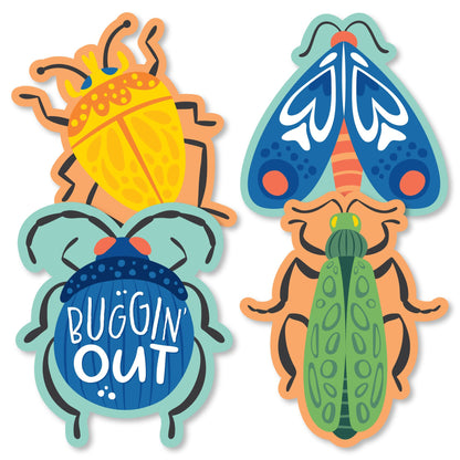 Big Dot of Happiness Buggin' Out - Decorations DIY Bugs Birthday Party Essentials - Set of 20