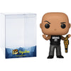 Funko The R o c k (EE Exc): P o p ! Vinyl Figurine Bundle with 1 Compatible 'ToysDiva' Graphic Protector (091-56775 - B)