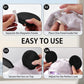 4 Pcs Magnetic Mouse Ears for Hats, Removable Magnet Minni Ear for Cap, Interchangeable Mouse Ears for Baseball Hat, Clip-On Hat Accessory, Adults