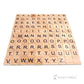 RayLineDo® 100X Wooden Scrabble Tiles Letter Alphabet Scrabbles Number Crafts English Words Fixed
