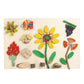 LAZACA Wood Craft Kits DIY for Kids Ages 5-10 Wooden Art Paint Bulk Crafts Garden Playset Loose Parts Play Materials 250 Pcs/19.5X13X3.5cm