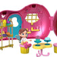 Fisher-Price Butterbeans Café Preschool Toy, On-The-Go Café Playset with Fairy Figure & 20 Accessories for Pretend Play Kids Ages 3+ Years