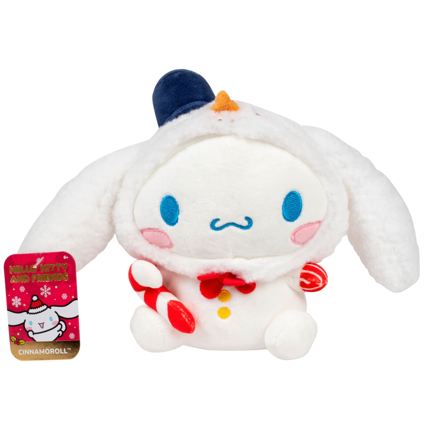 Cinnamoroll Official 8-Inch Plush - Hello Kitty & Friends Authentic limited Edition Sanrio Collectible Stuffed Animal - Kawaii Aesthetic Room Decor