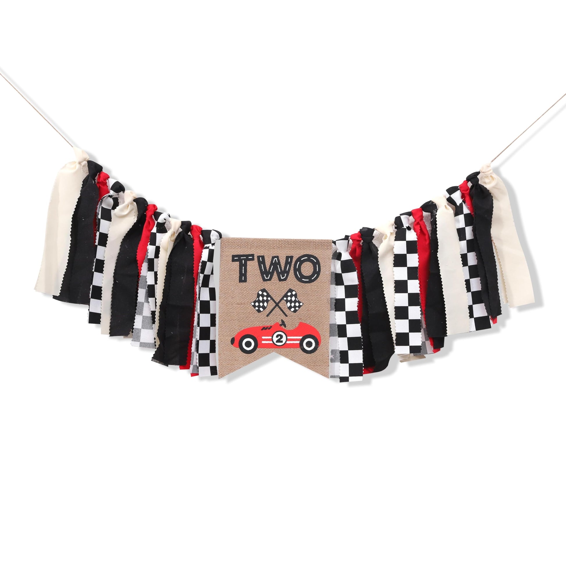 Two Fast High Chair Banner - Racing Two Birthday Party Decorations,Racing Two Birthday Highchair,Two Fast Birthday Decorations,Fast Race Car 2nd