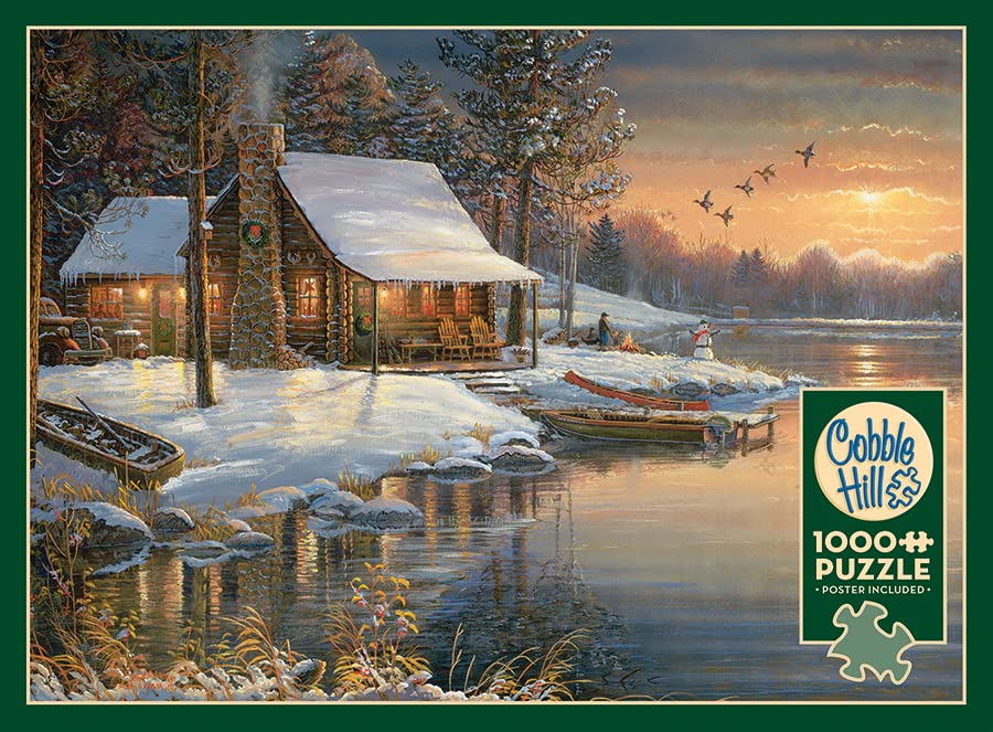 Cobble Hill 1000 Piece Puzzle - The Good Life - Sample Poster Included