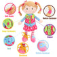 Snuggle Stuffs Sugar Snap Plush Learn to Dress Doll for Toddlers - 15" - Toys & Birthday Gifts for 2 Year Old Girls
