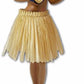 KC Hawaii Leilani Dashboard Doll Playing Ukulele Natural 7 inches