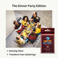 ASKMEANYTHING Dinner Party Pack - 50 Conversation Starter Cards for Memorable Dinners