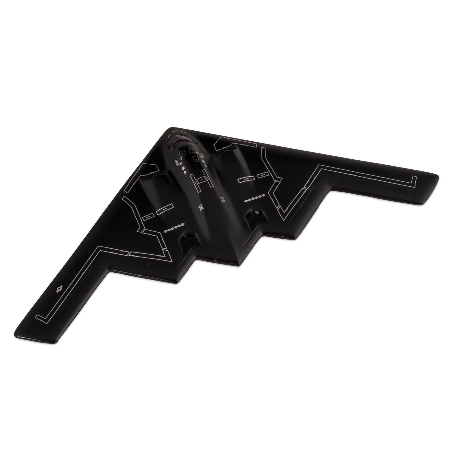 ?? United States Air Force B-2 Stealth Bomber Jet, 10inch Wide Die Cast Metal Model Toy w/ Pullback Action