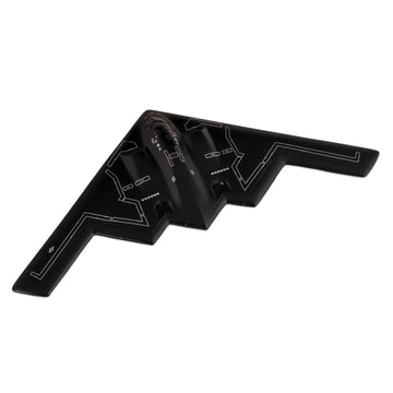 ?? United States Air Force B-2 Stealth Bomber Jet, 10inch Wide Die Cast Metal Model Toy w/ Pullback Action