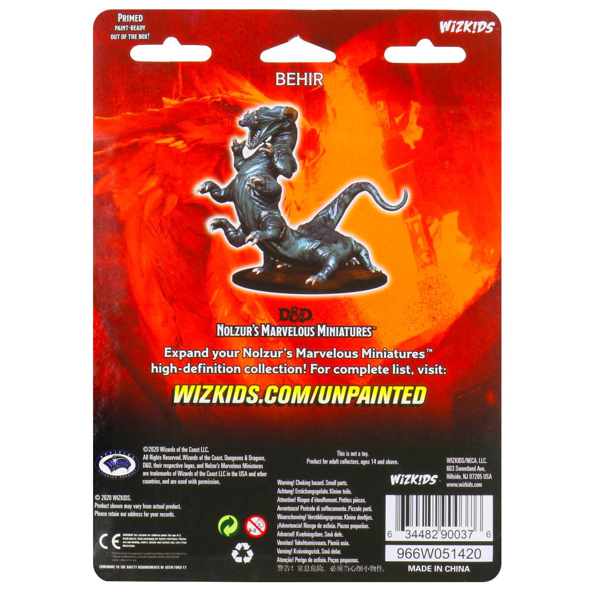 WizKids D&D Nolzur's Marvelous Miniatures - Behir