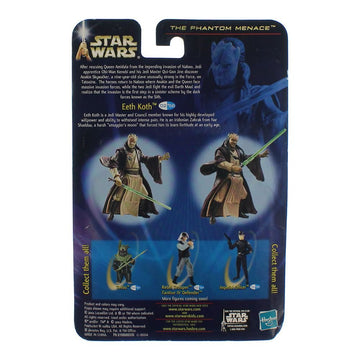 Star Wars Episode II Attack of The Clones Figure: Eeth Koth (Jedi Master)