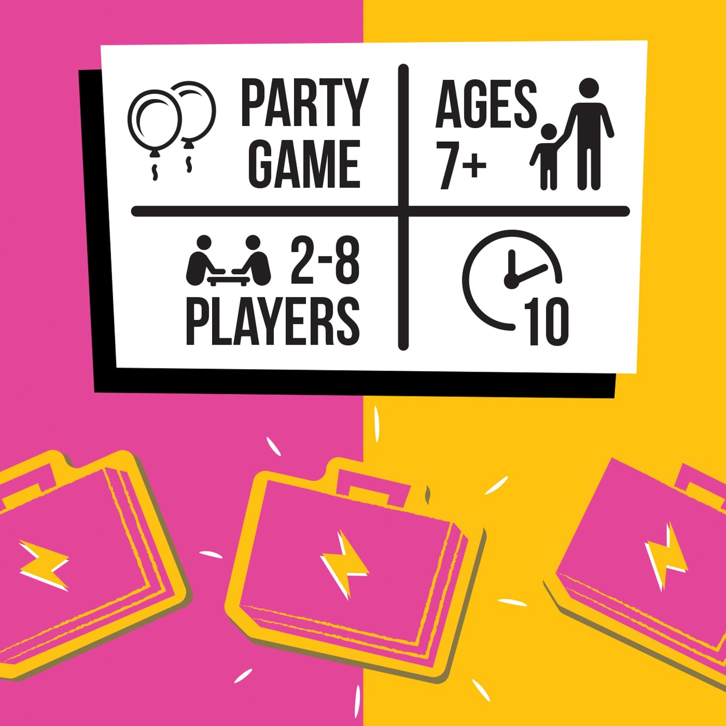 Exploding Kittens Danger Danger 2-8 Players - Ages 7+ - 10 Minutes to Play - Fast Paces Strategic Card Game - Party Game, Family Game Night, Kid