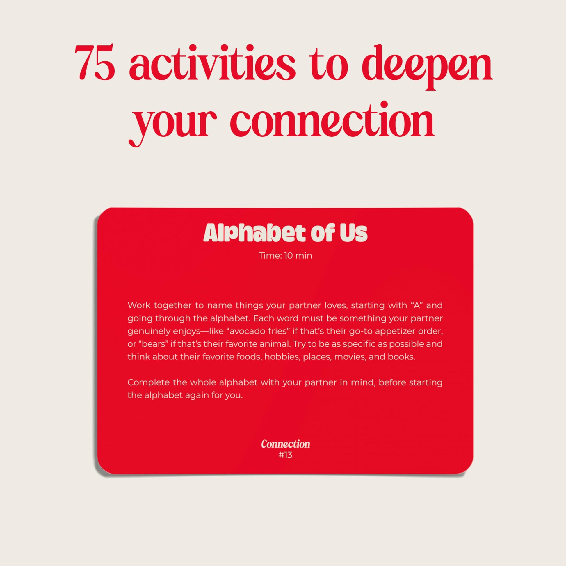 Rabble Mini Moments - 150 Couples Games and Couples Activities with Stay at Home Date Night Ideas, Perfect for Game Nights and 2 Players