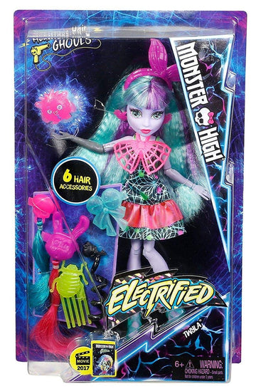 Mattel Monster High Electrified Monstrous Hair Ghouls Twyla Doll