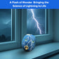 Thunderheads Lightning Plush, Weather-Inspired Educational Gift with Fact Card for Exploring Weather and Earth Science, for Nature Lovers, Storm