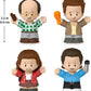 Little People Collector Seinfeld TV Series Special Edition Set in Display Gift Box for Adults & Fans, 4 Figures