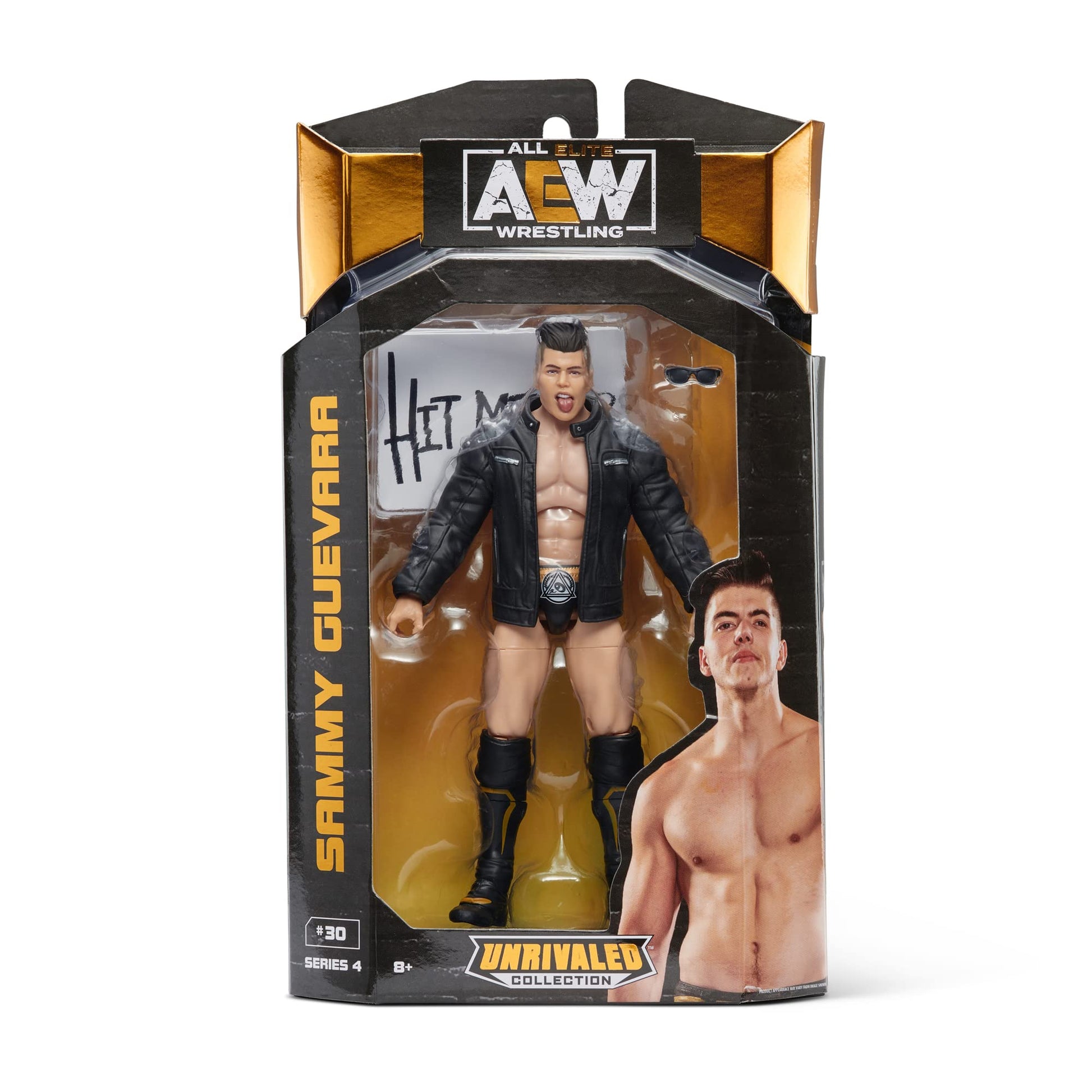 Jazwares Sammy Guevara AEW Unrivaled Series 4 #30 Action Figure
