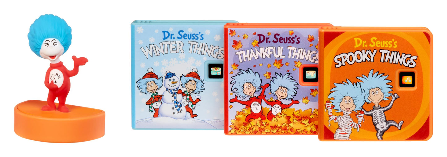 Little Tikes Story Dream Machine Dr. Seuss Thing 1 Collection, Storytime, Books, Audio Play Character, Gift and Toy for Toddlers and Kids Girls Boys