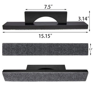YDDS Shuffleboard Sand with Shuffleboard Brush Set for Shuffleboard Table