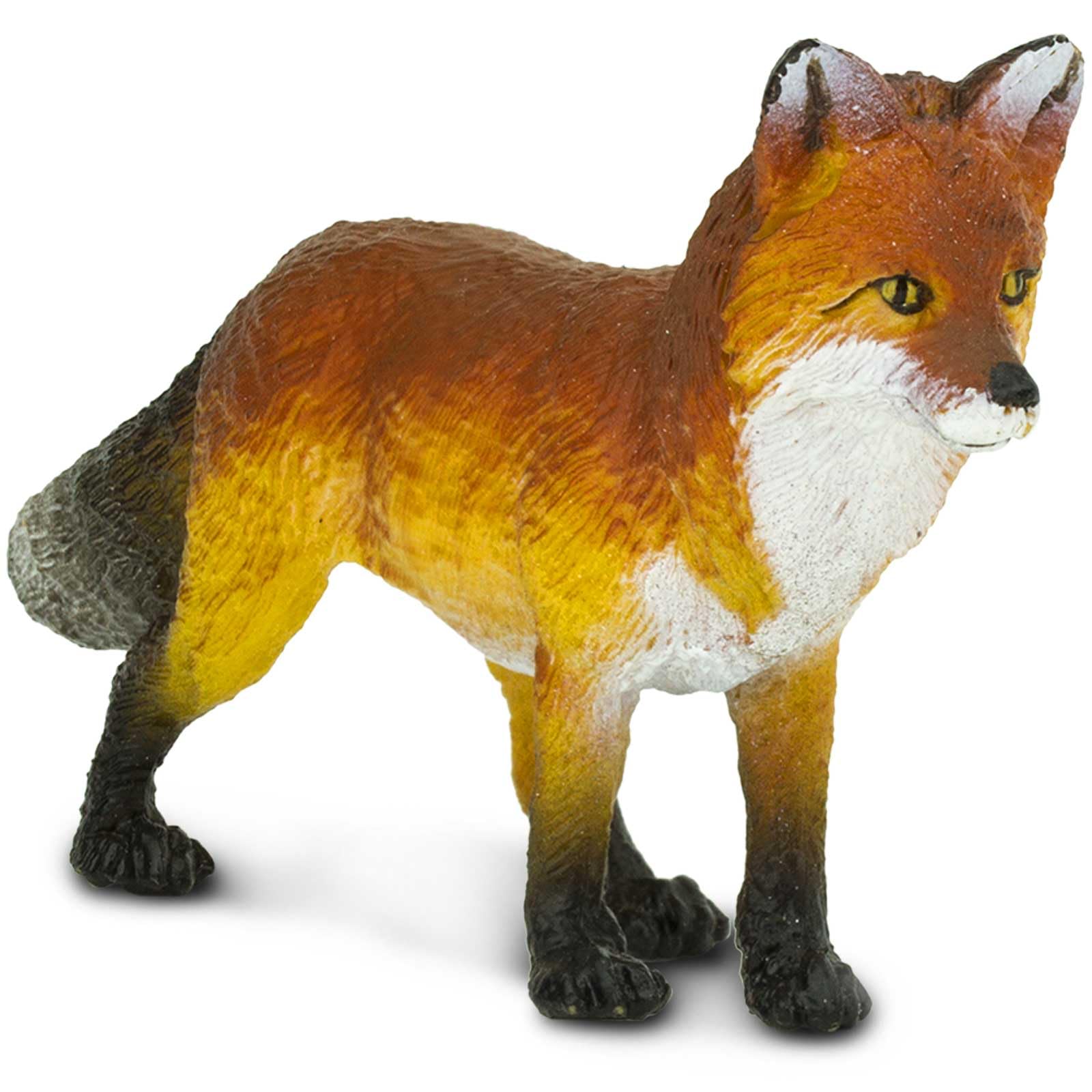 Safari Ltd. Red Fox Figurine - Detailed 3.5" Plastic Model Figure - Fun Educational Play Toy for Boys, Girls & Kids Ages 1+