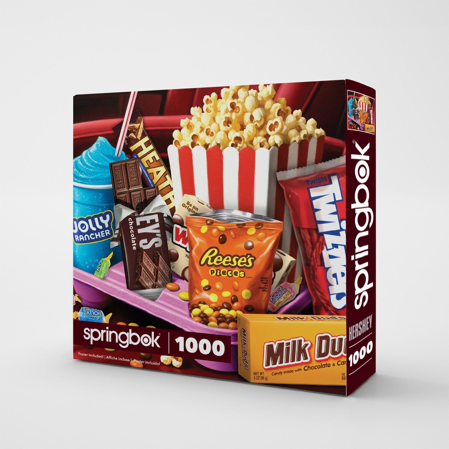 Springbok Hershey's Movie Night Treats 1000 Piece Jigsaw Puzzle for Adults