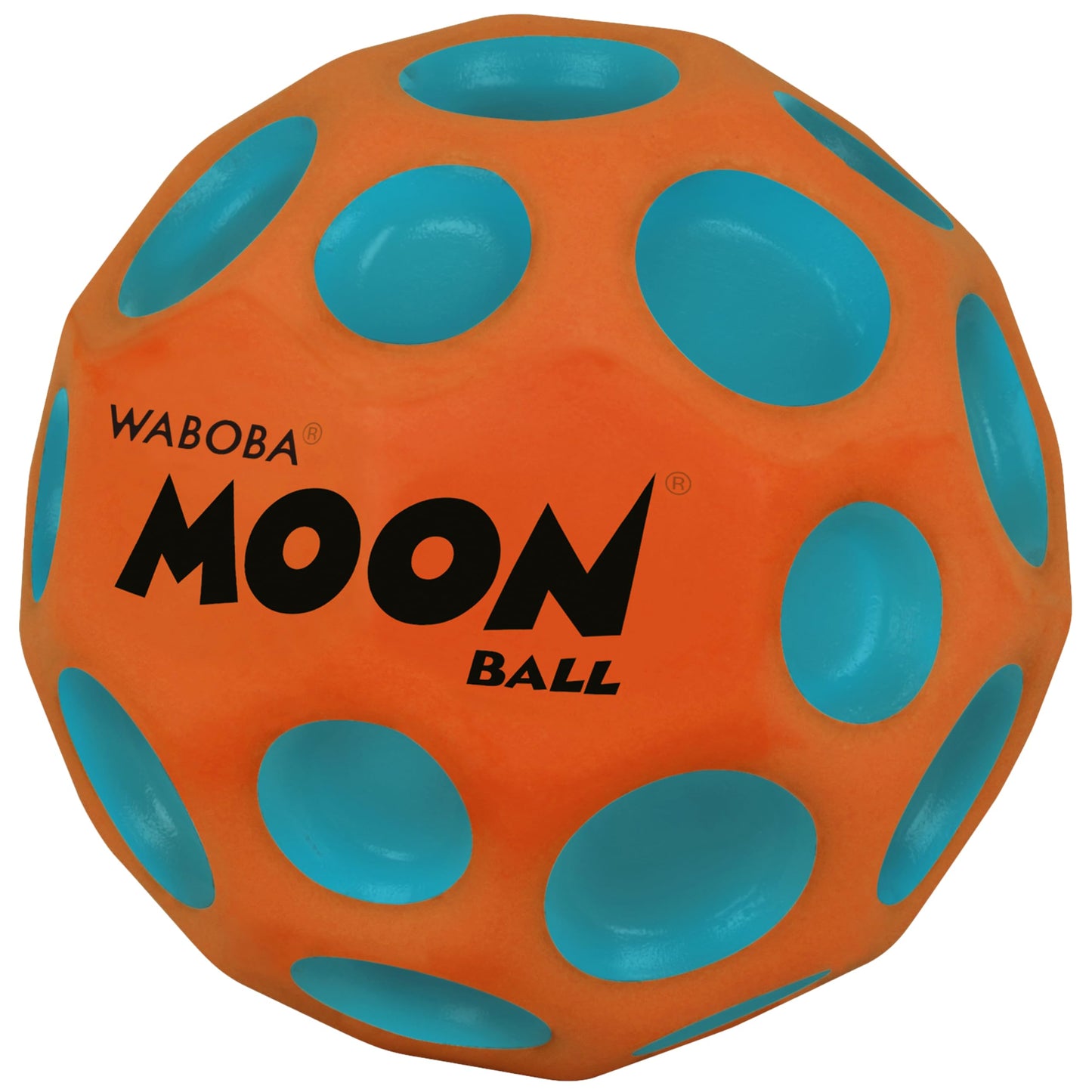 Waboba Moon Ball Martian, Orange, Hyper Bouncy