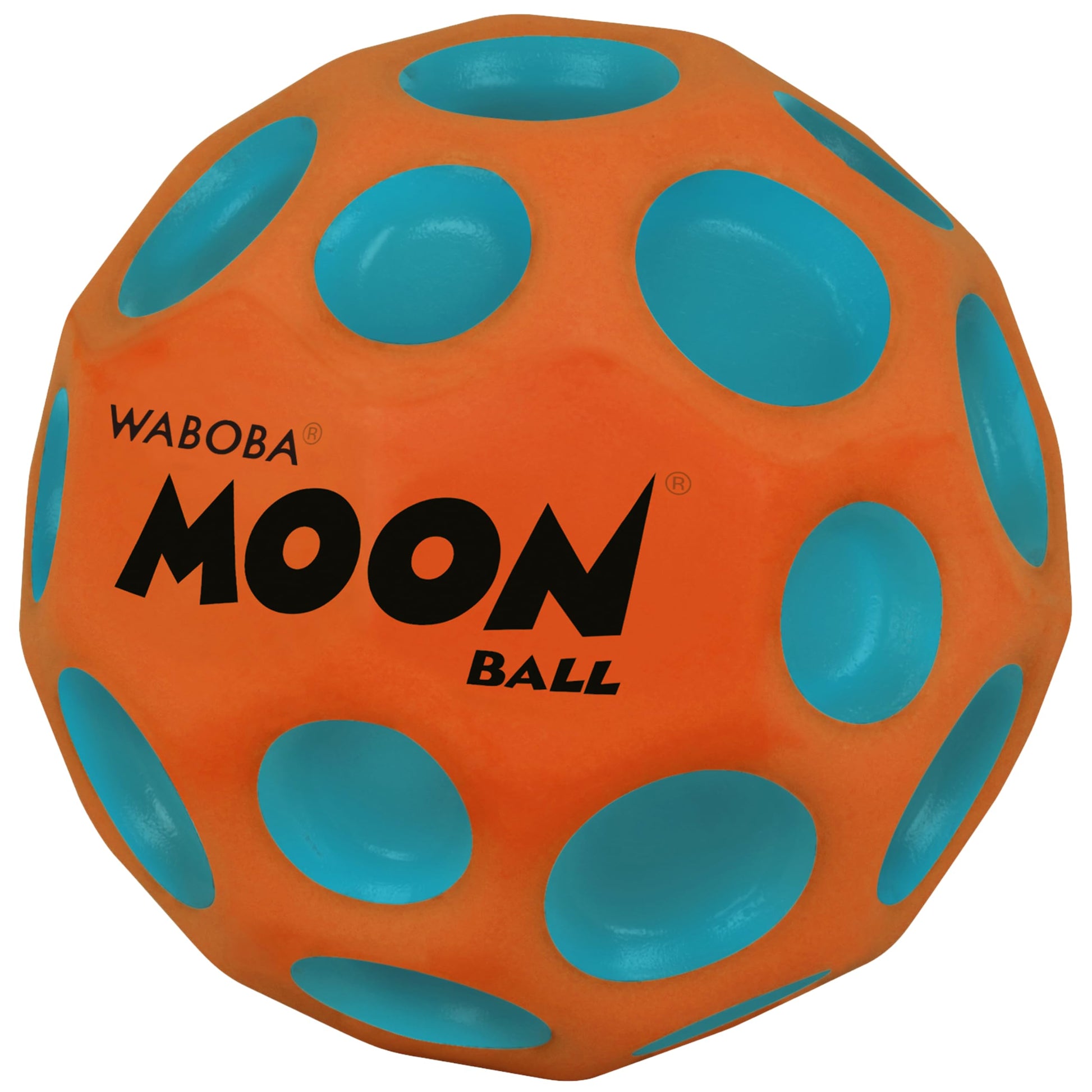Waboba Moon Ball Martian, Orange, Hyper Bouncy