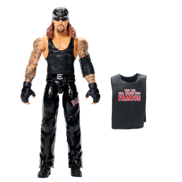 Mattel WWE Undertaker Action Figure, Main Event Series #161, 6-inch Collectible Superstar with 14 Articulation Points & Life-Like Look