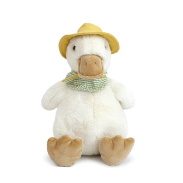 MON AMI Puddles The Duck 13-Inch Stuffed Animal, Soft Duck Plush Toy Gift