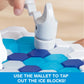 Game Zone Polar Bear Plunge Interactive Tabletop Multiplayer Game for Adults and Children Ages 4 and Older.