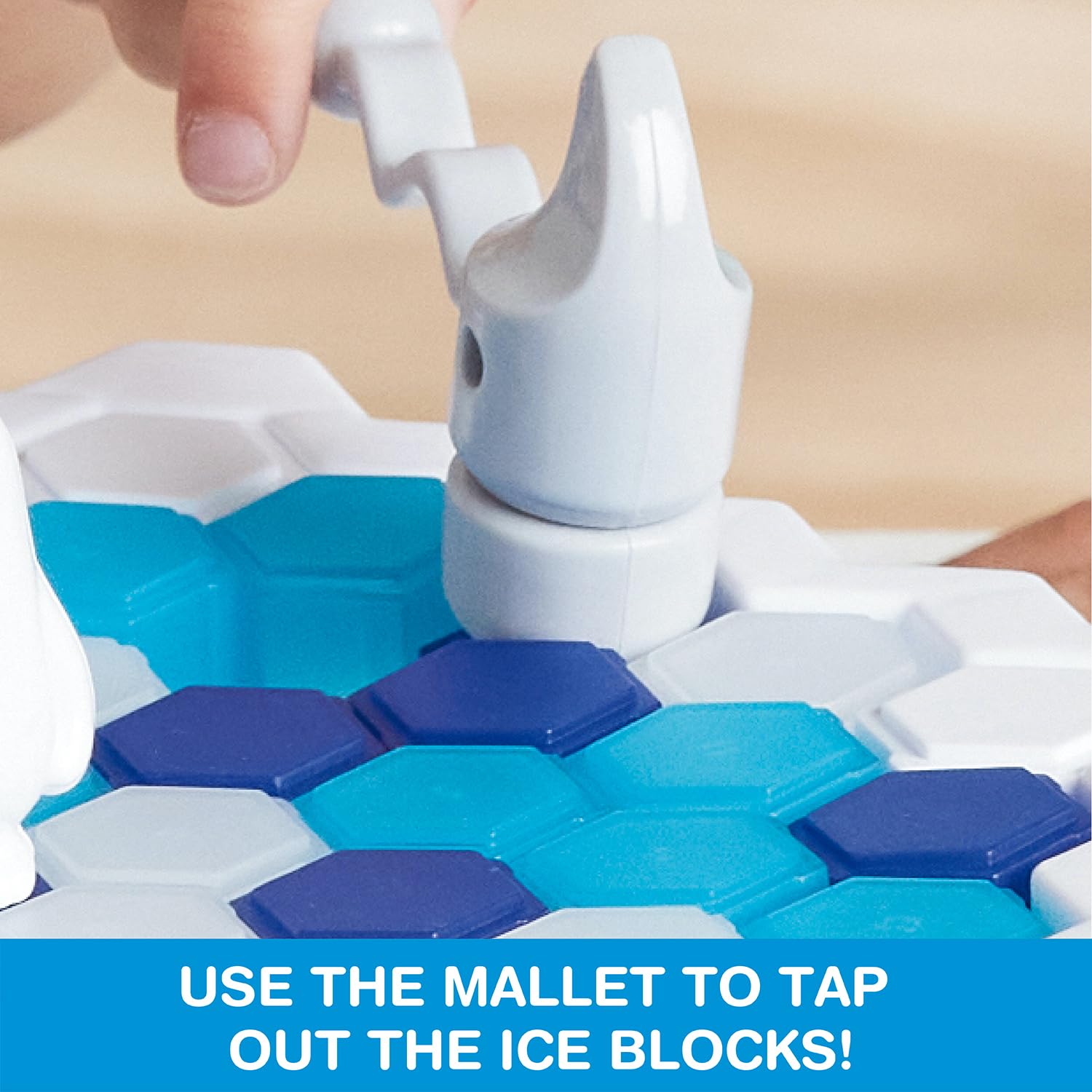 Game Zone Polar Bear Plunge Interactive Tabletop Multiplayer Game for Adults and Children Ages 4 and Older.