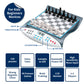 Talking Chess Master Electronic Chess Set - Electronic Chess Board with Voice Teaching System - Kids Learning Trainer - 32 Levels 2000 ELO Computer