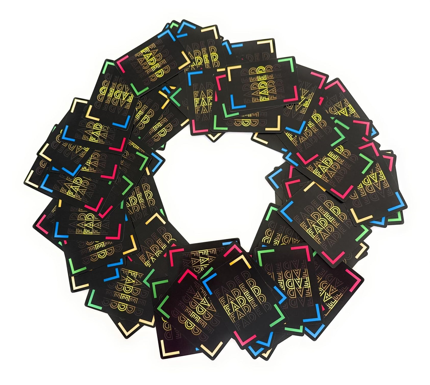 Faded - Drinking Game - Card Game for Parties and Game Nights - 21st Birthday - College - Tailgate - and More!