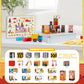 Silkovahamd Travel Magnetic Blocks Toys Portable, 40PCS Construction Magnet Building Tiles Road Trip Activities for Toddlers Kids Ages 3-8, STEM