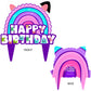 Dollhouse Birthday Cake Topper Girls Doll House Party Decorations