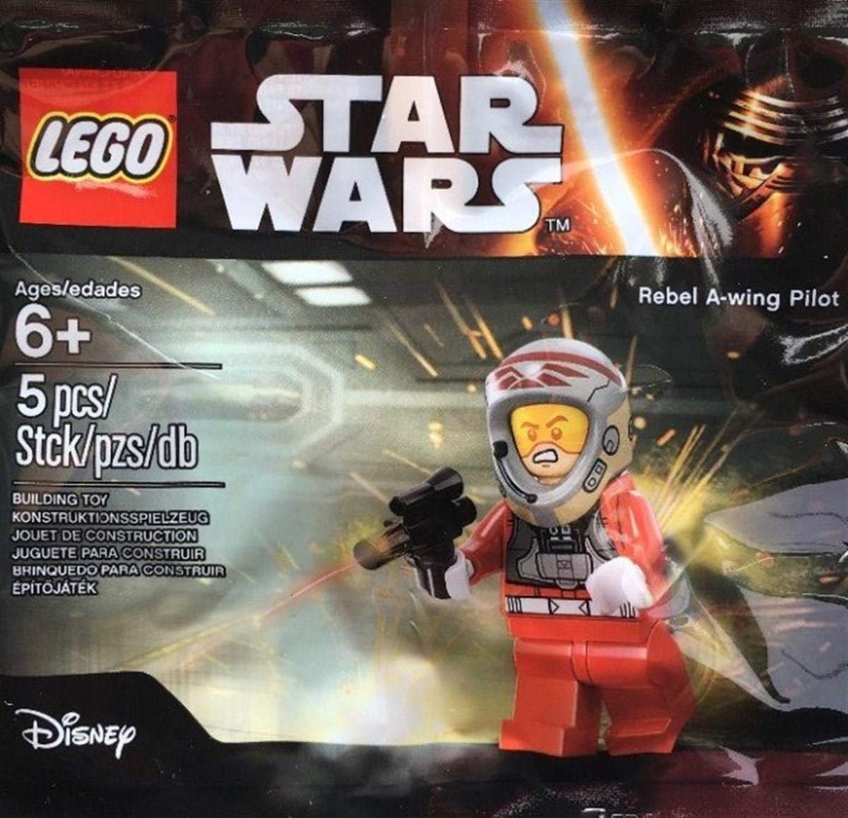 LEGO Star Wars Rebel A-Wing Pilot Bagged Minifigure