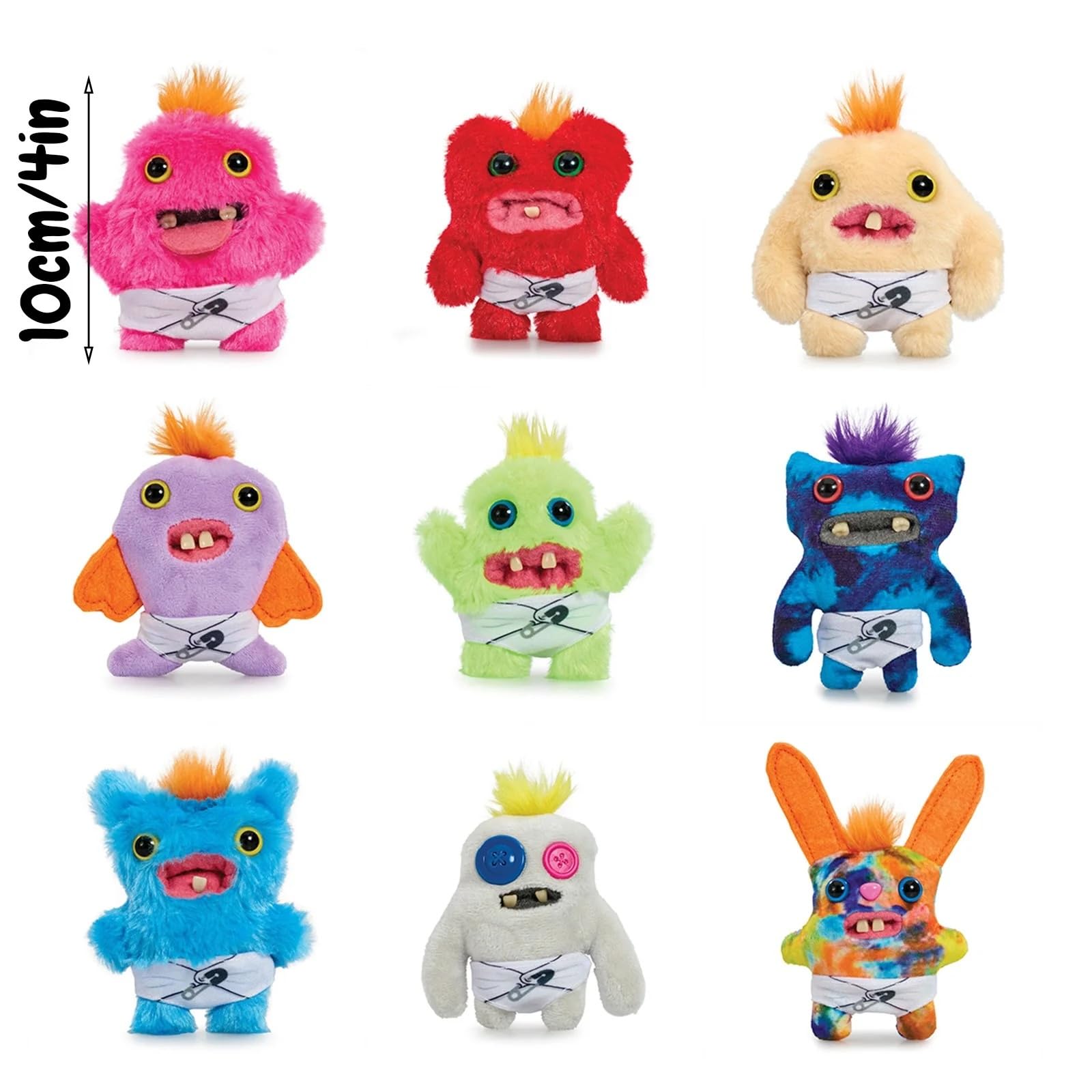 Fuggler 4-Inch Plush Series 3 | Wide-Eyed Weirdo