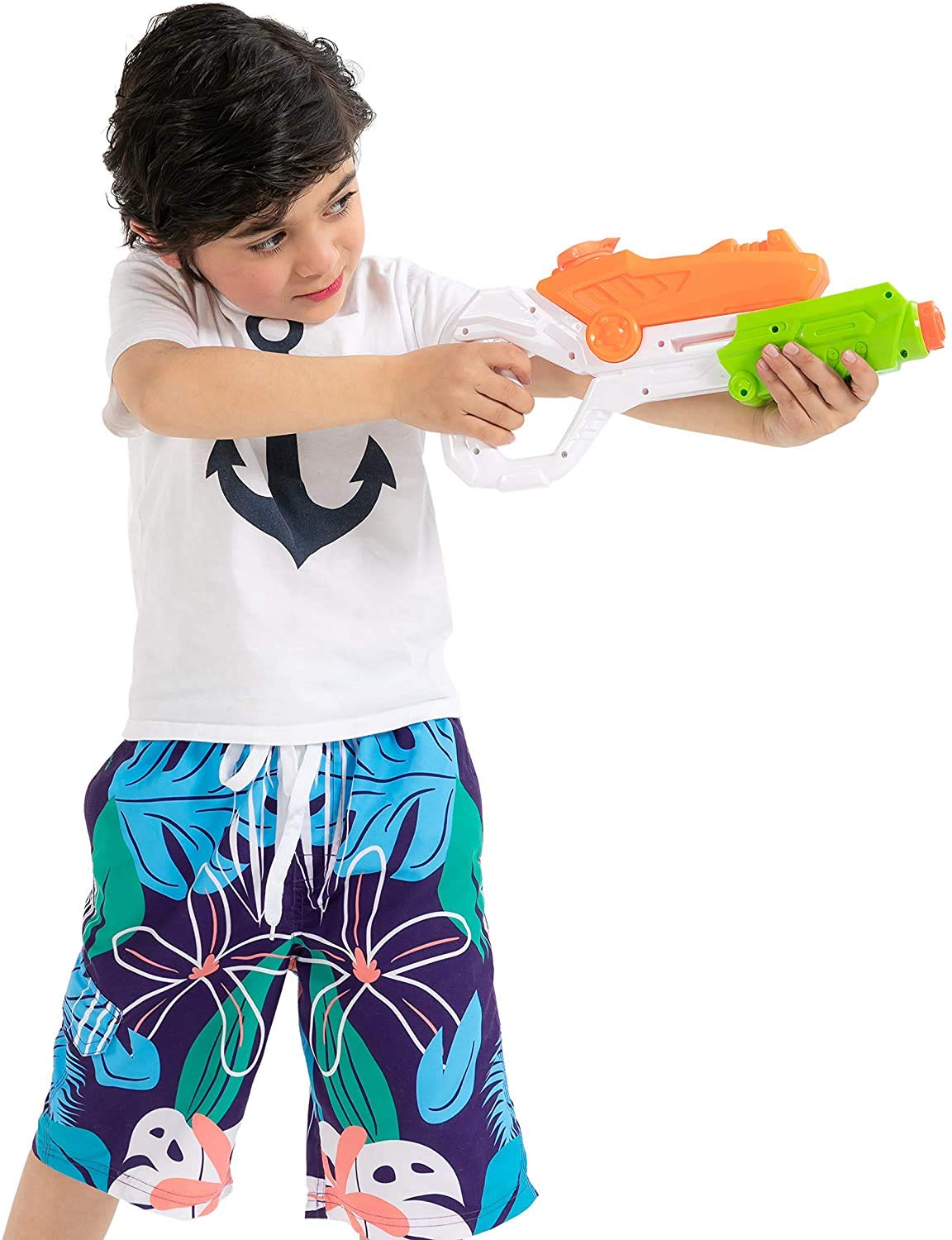 JOYIN 3 Pack Kids Water Guns Super Water Pistol Blaster Toy Water Soaker Squirt Guns for Kids Summer Swimming Pool Beach Sand Outdoor Water Activity