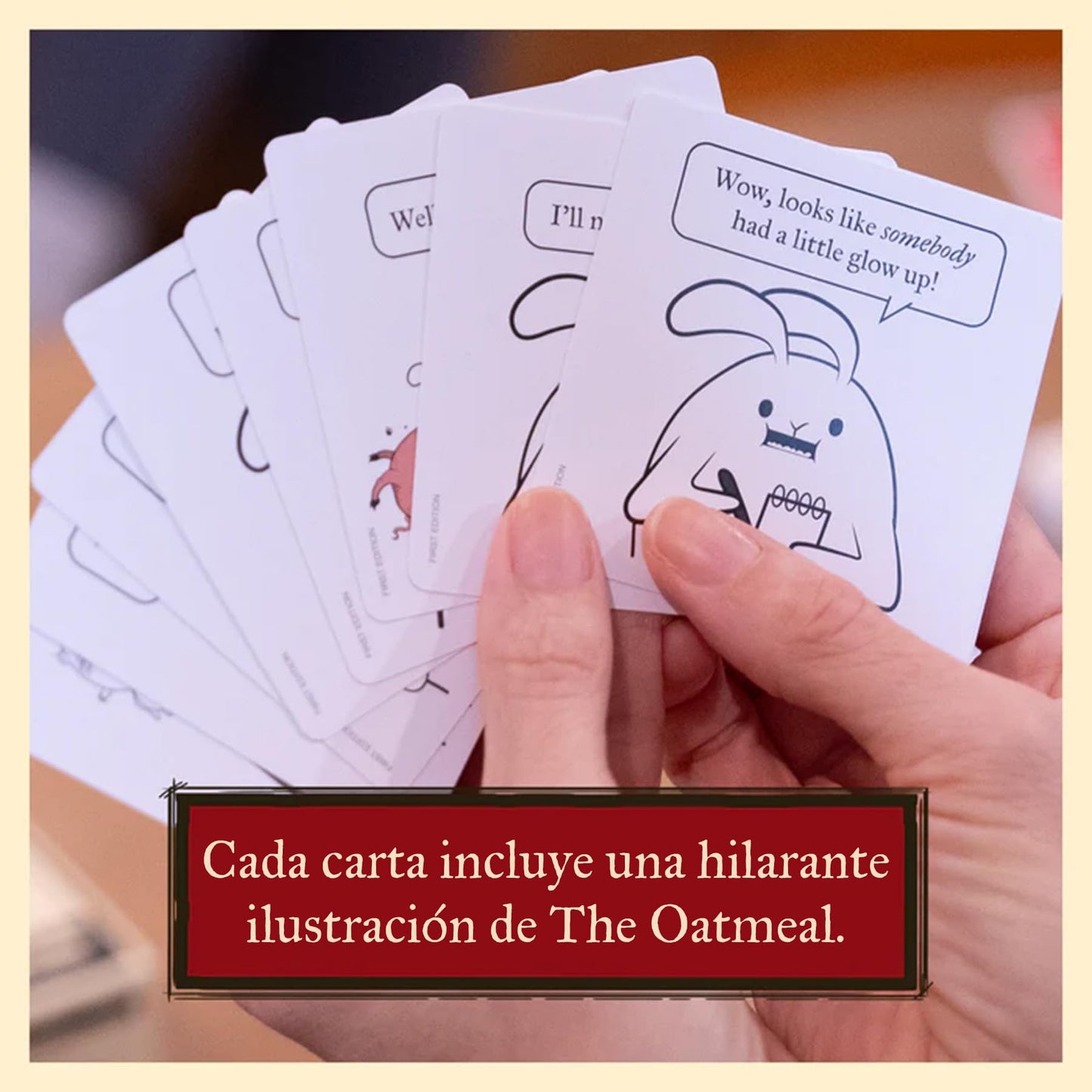 Exploding Kittens Terapeuta Horrible: Edición Extra Horrible - 3-8 jugadores - 17+ años - 15 min - Juego cómico de construcción - Fiesta, Noche