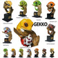 HAMAPI Gecko Gekko Toy Model - Standard/Plus Size Collectible Crawling Pet Gift Set?Popular Toys Leopard Gecko/nephrurus Levis?Blind Box?Plus?Smystery