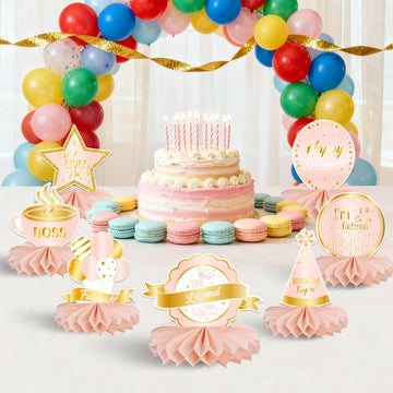 Retirement Party Table Decorations- 10 PCS Happy Retirement Honeycomb Centerpieces for Table Toppers, The Legend Has Retired Party Supplies