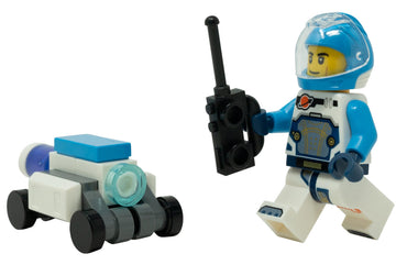 LEGO City Space: Astronaut Minifigure with Rover and Walkie