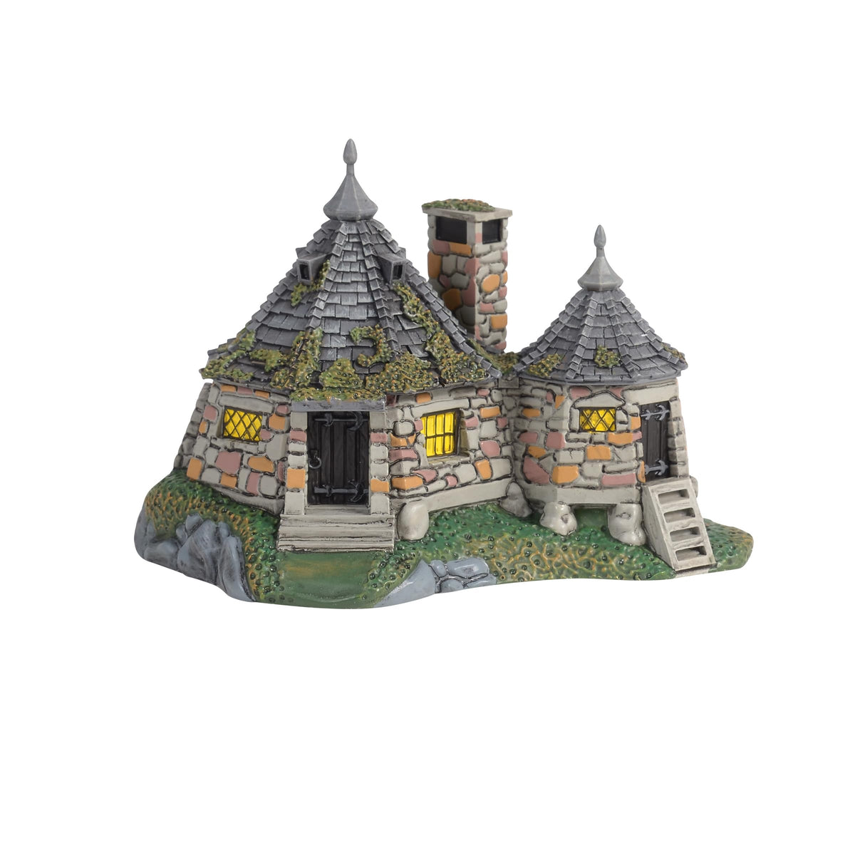 Department 56 Harry Potter Mini Enchantments Hagrid's Hut Miniature Figurine, 2.76 Inch, Multicolor