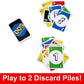 Mattel Games DOS Second Edition Card Game for Kids & Families, Color Blind Accessible Deck for Groups & Parties