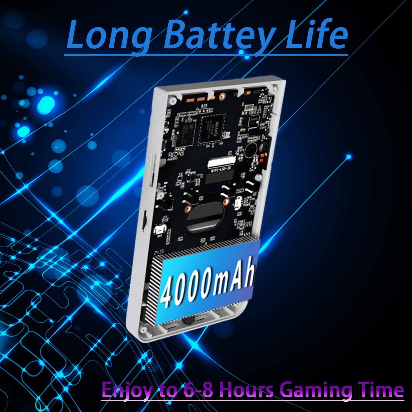 R36MAX Retro Handheld Game Console, 4000mAh Battery with 4 Inch IPS HD Screen, 64GB TF Card Built-in 18,000+ Classic Game Portable Pocket