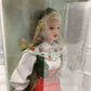 Barbie Year 1999 Collector Edition Dolls of the World 20th Anniversary 12 Inch Doll - Swedish Barbie in One Piece Dress with Attached Apron and Vest