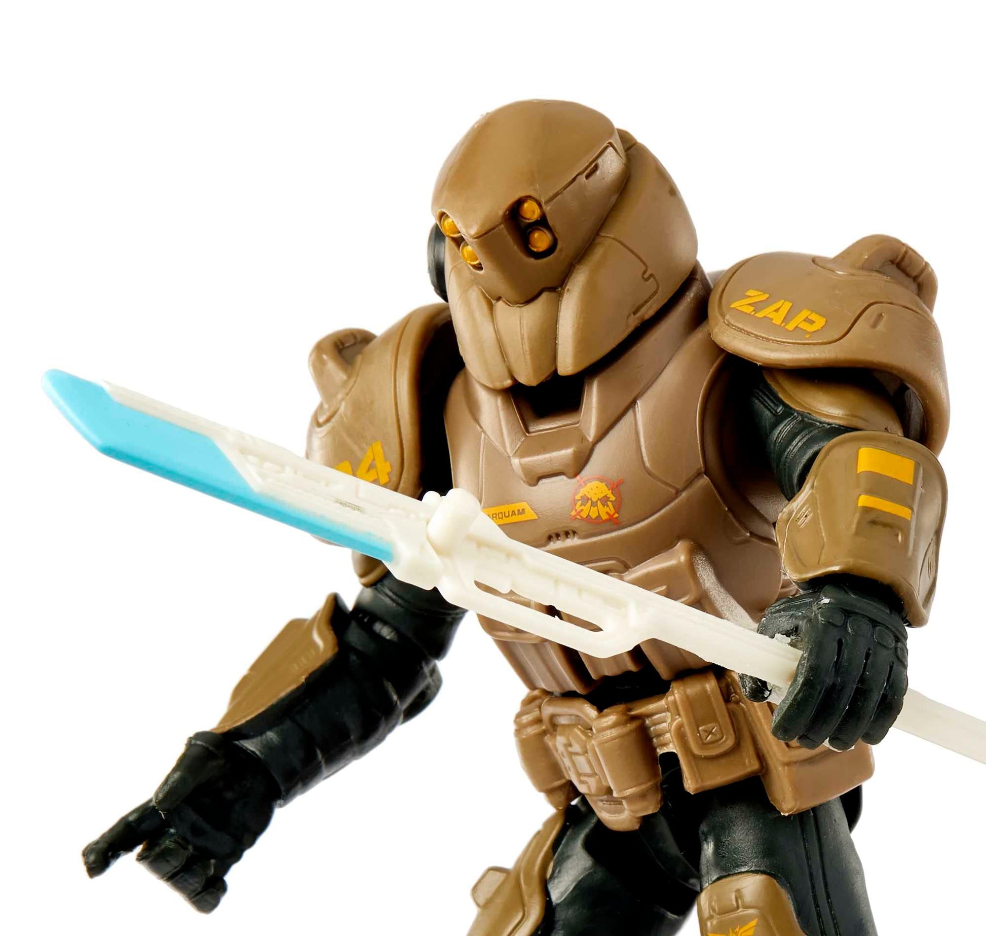 Mattel Disney and Pixar Lightyear Action Figure & Accessory Set, ZAP Commander Marquam with Spear, 5-inch Collectible with 12 Posable Joints