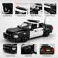 GoAssemb Police Car Building Blocks Set, MOC Creative City Vehicle Construction Kits, Ideal for Adult Builders, City Model Collectors and Display