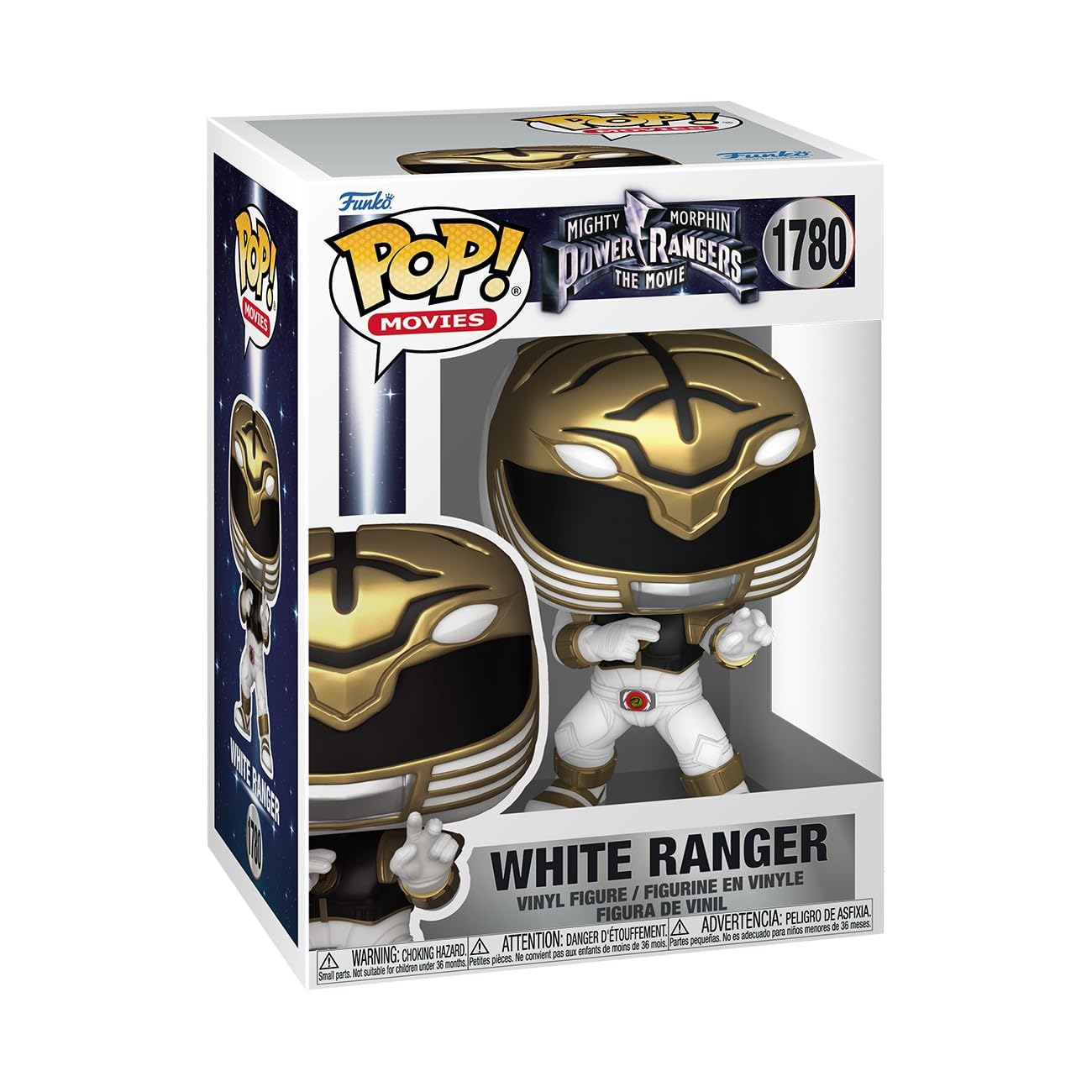 Funko POP! Movies: Mighty Morphin Power Rangers - White Ranger